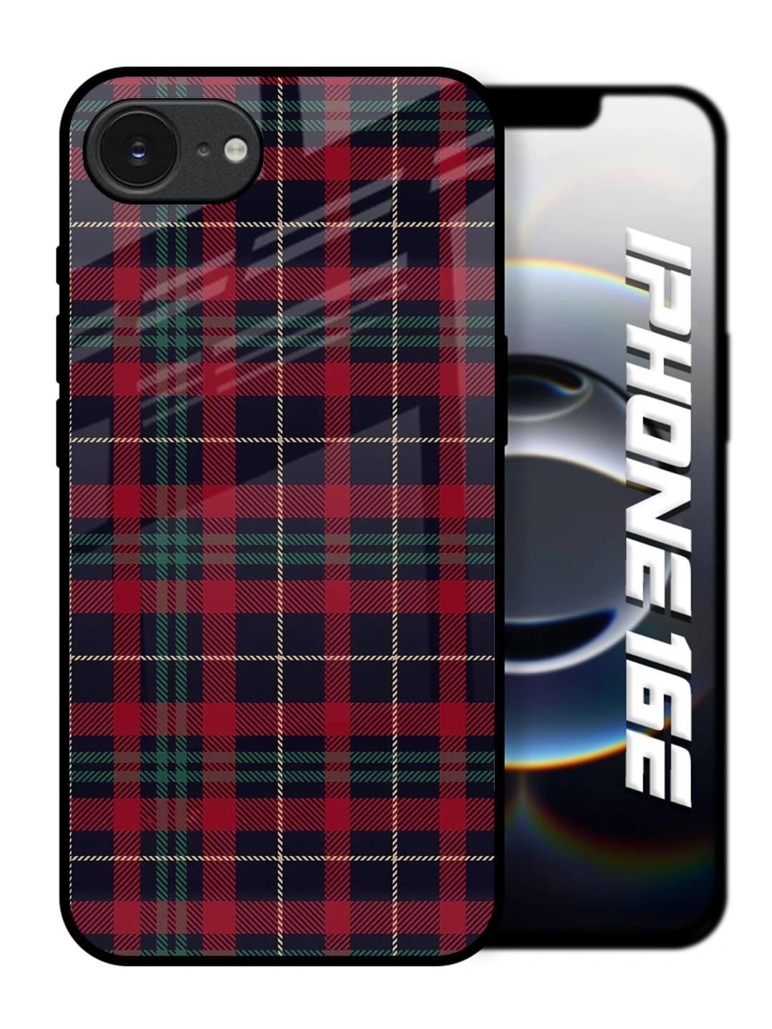 QRIOH Geometric Printed Apple iPhone 16e Back Case Mobile Accessories-picture-20