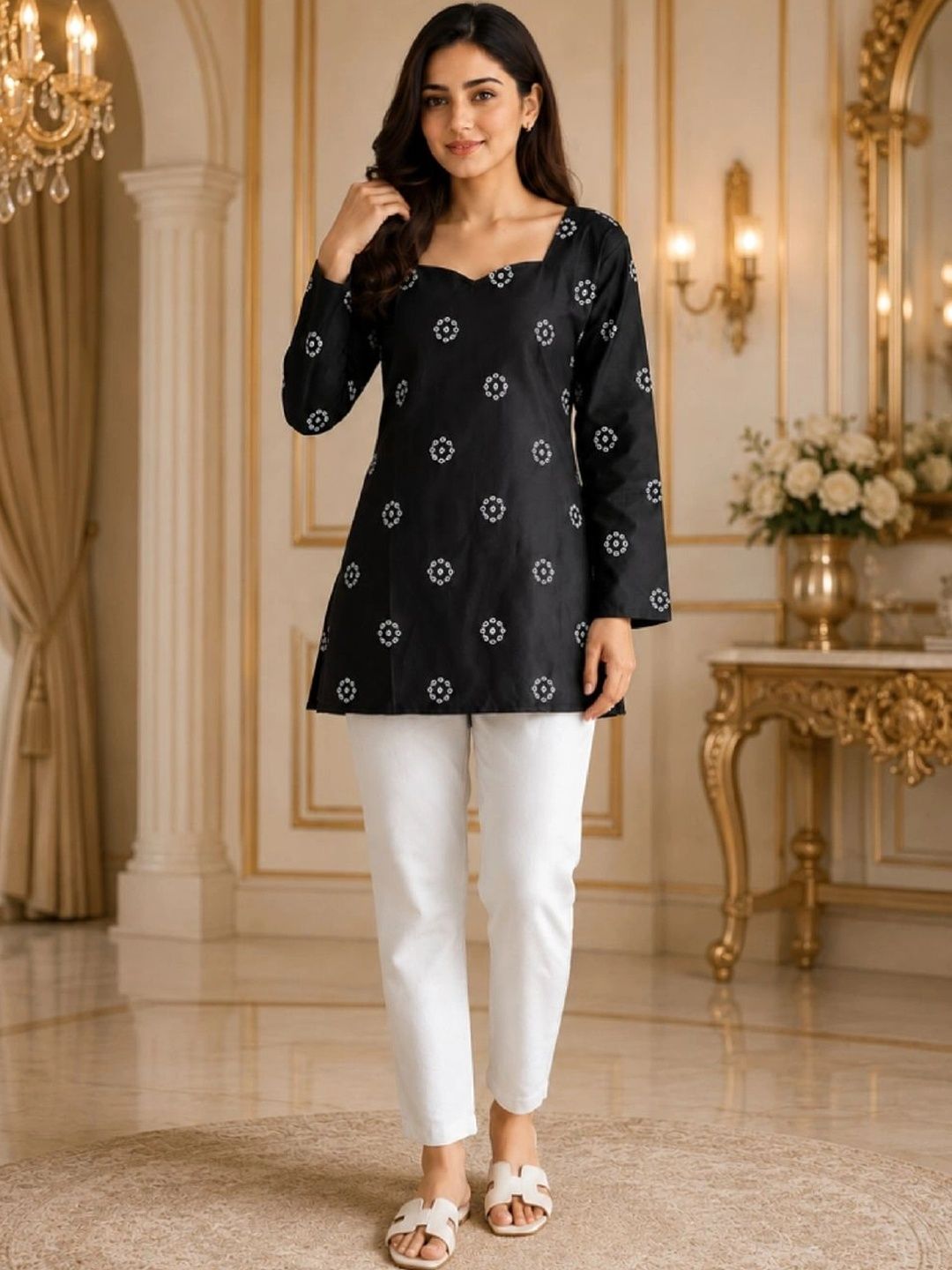Snofi Creation Women Ethnic Motifs Printed Kurta-picture-58