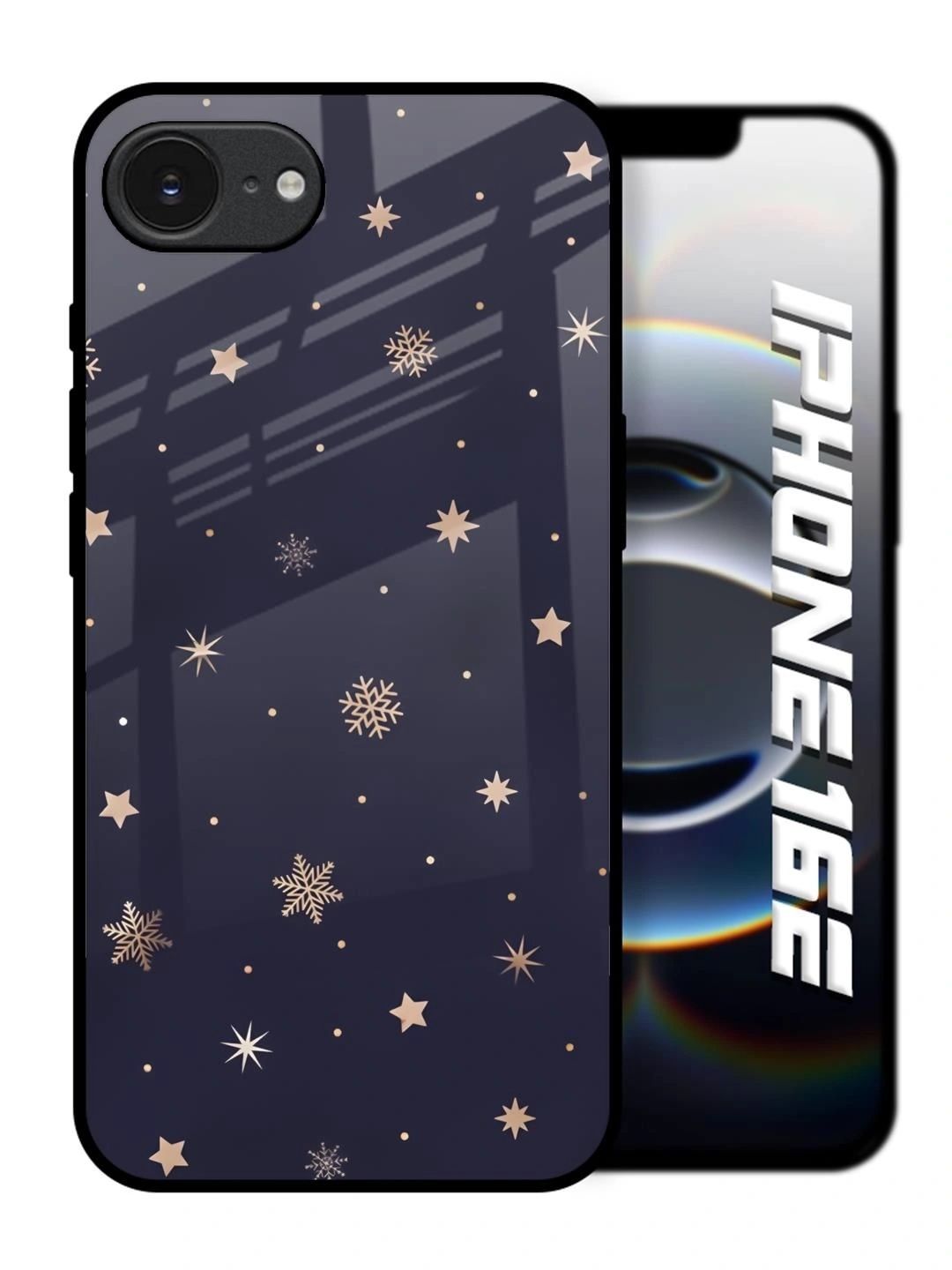 QRIOH Conversational Printed Apple iPhone 16e Back Case Mobile Accessories-image-21