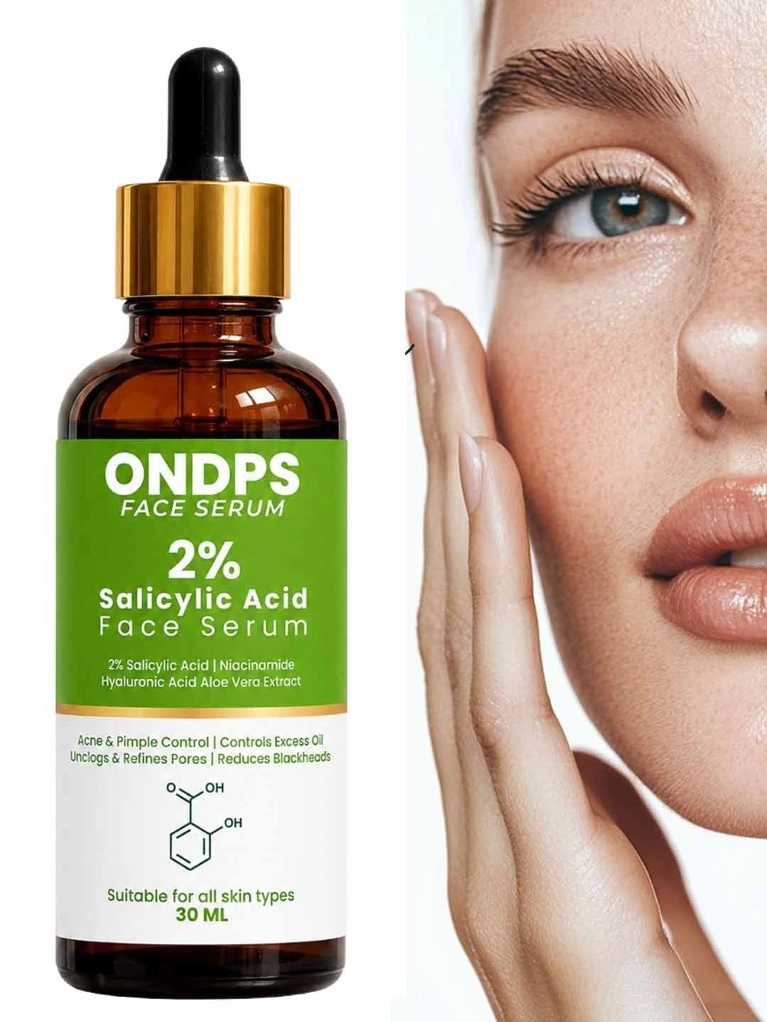 ONDPS 2% Salicylic Acid Face Serum For Acne & Dark Spots - 30 ml-picture-13