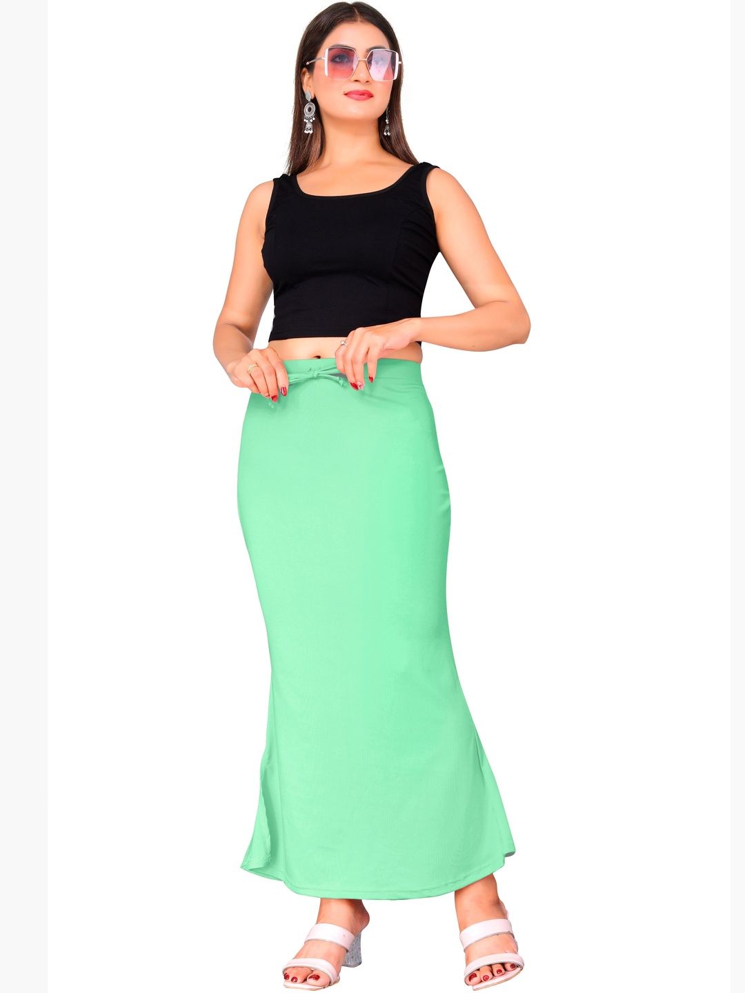 SHREEJI DESIGNER Fully Streachable Saree Shapewear-image-13