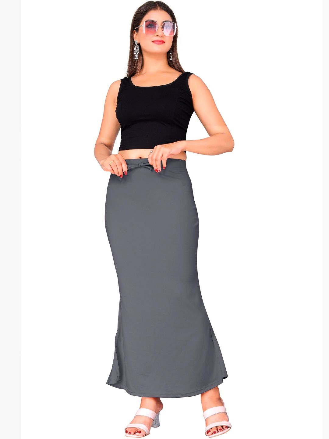 SHREEJI DESIGNER Fully Streachable Saree Shapewear-image-33
