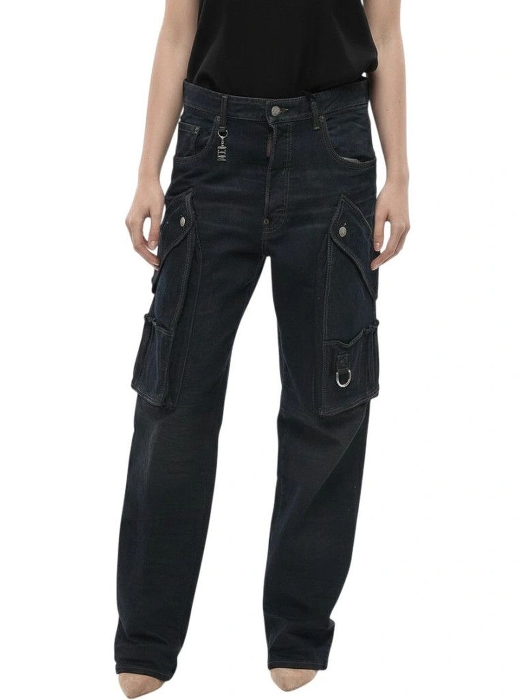Dsquared2 Women Relaxed Fit Mid-Rise Jeans-picture-16