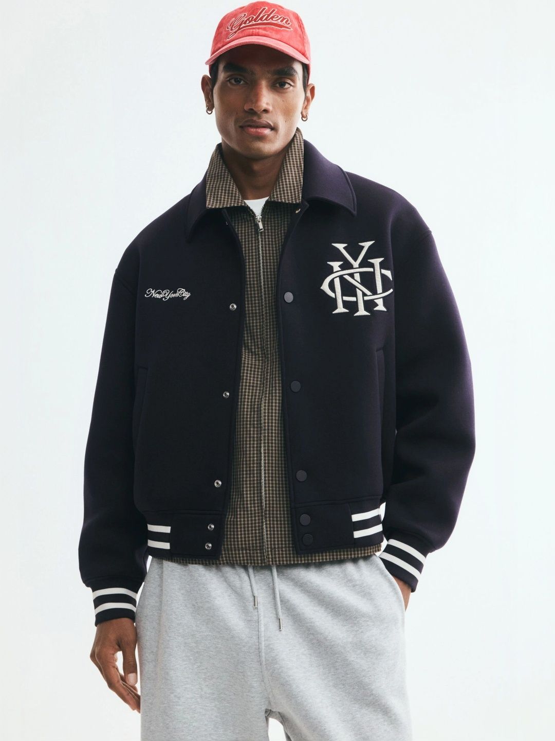 H&M Men Scuba Baseball Jacket-picture-44
