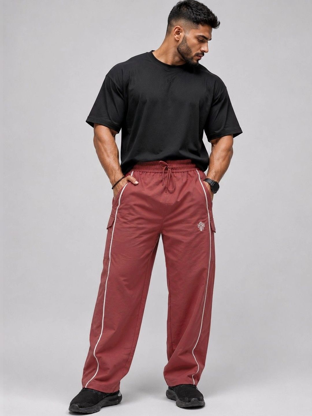 House of Heroes Men Relaxed Fit Rapid-Dry Training Track Pants-picture-33