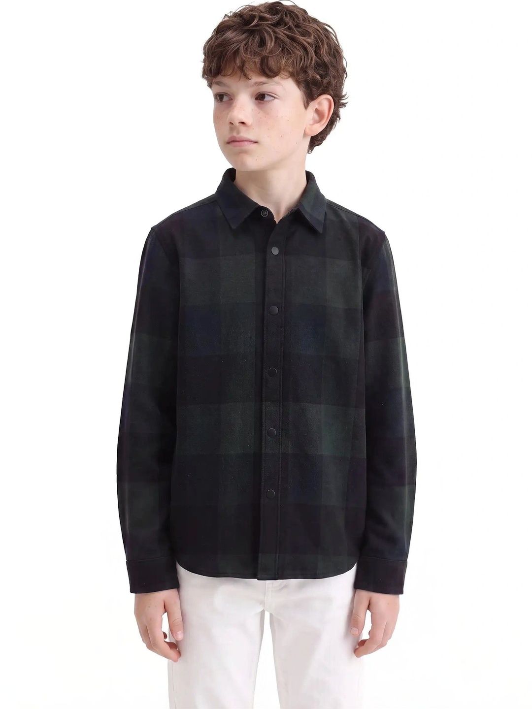 RARE ONES Boys Tartan Checks Checked Casual Shirt-picture-20