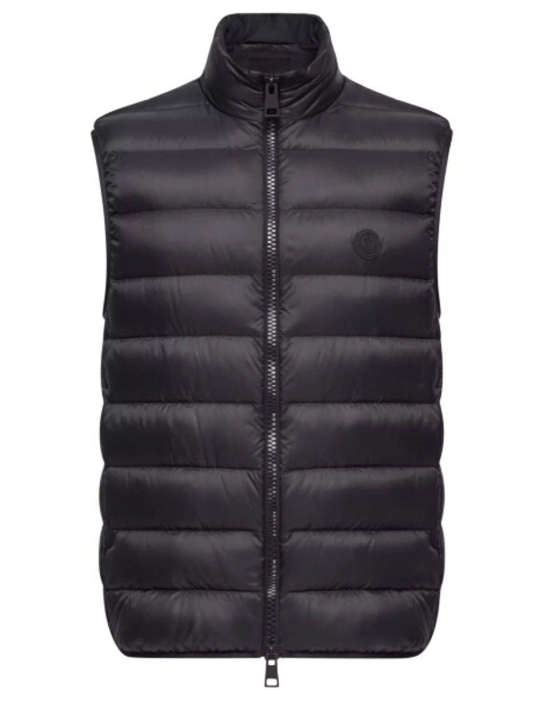 moncler Black Mock Collar Jacket-picture-13