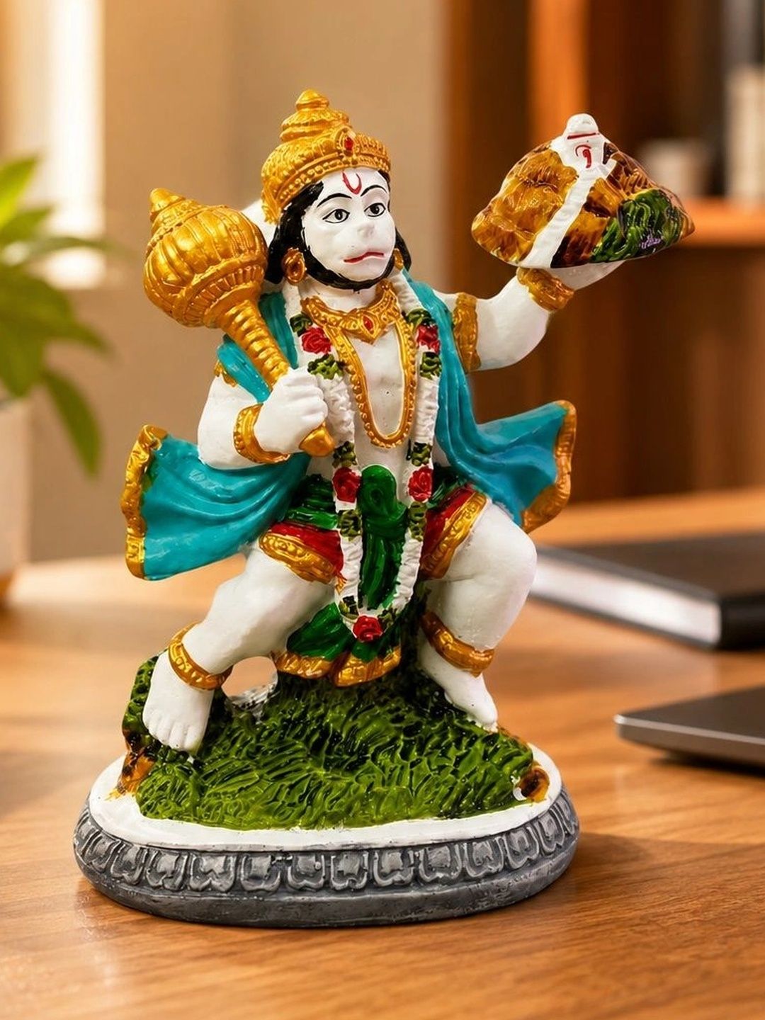 Adhvik Multicoloured Religious Idol Showpiece-image-30