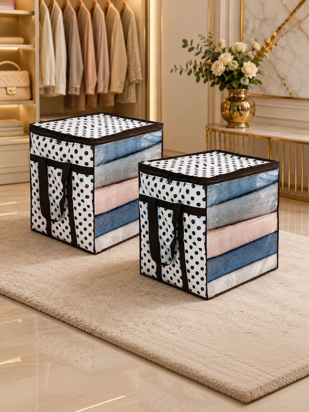 AMAK INC Black Set of 2 Reusable Multi-Utility Organisers-picture-24