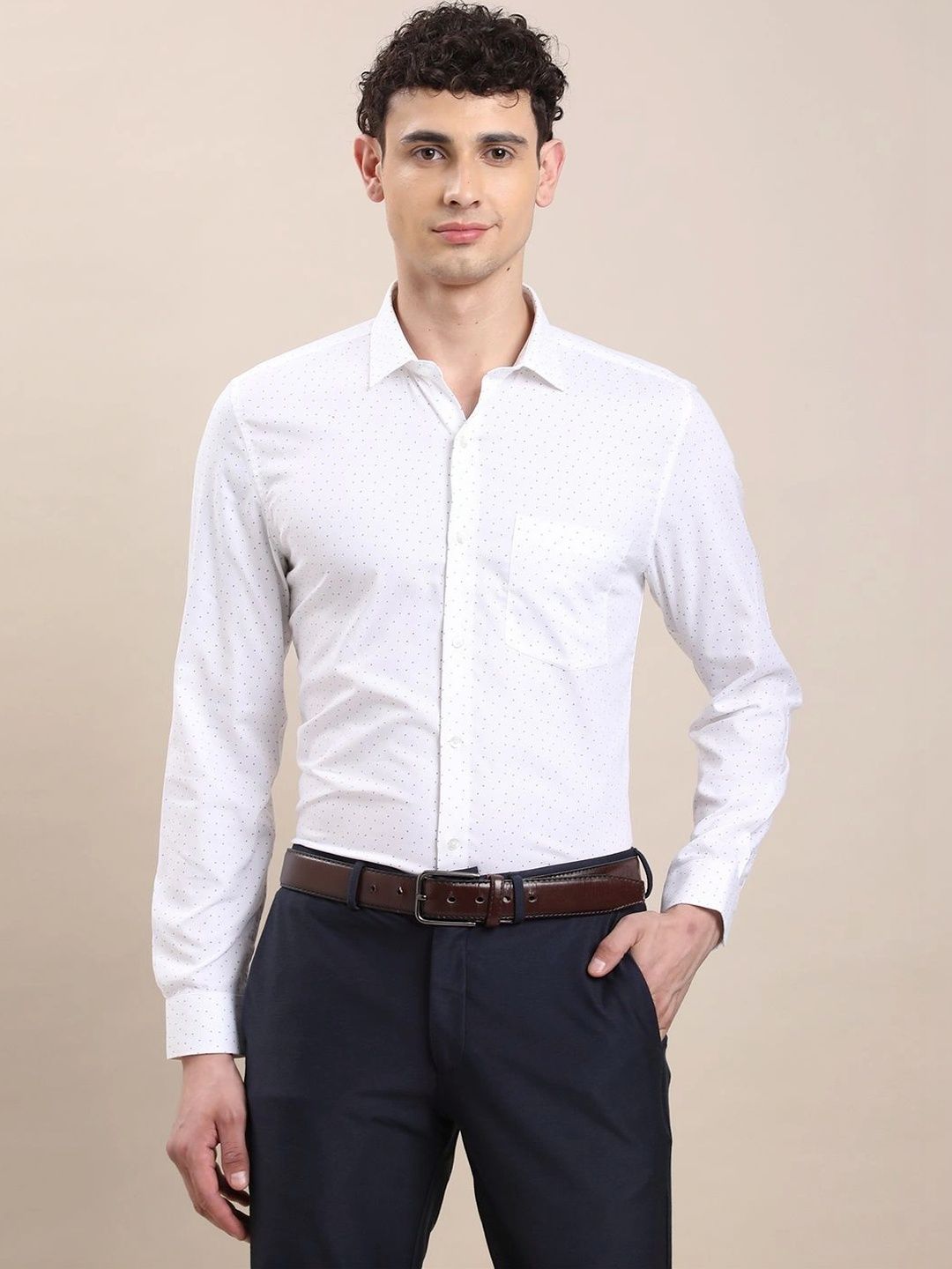 Turtle Men Standard Slim Fit Printed Formal Shirt-picture-46