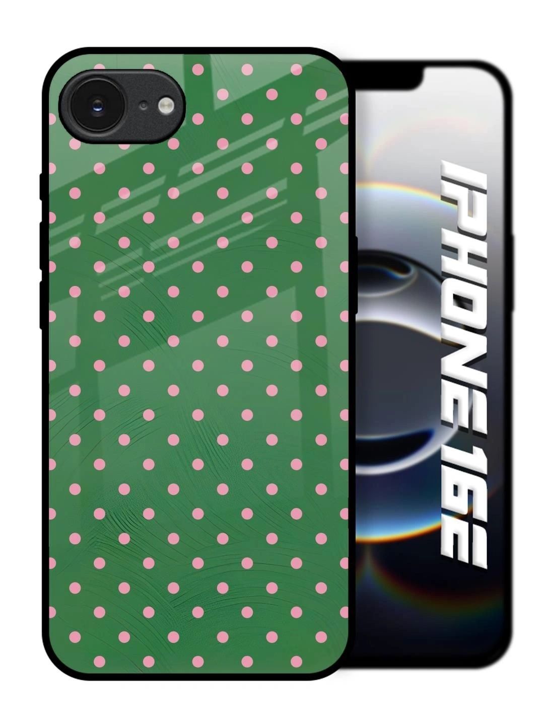 QRIOH Geometric Printed Apple iPhone 16e Back Case Mobile Accessories-picture-17