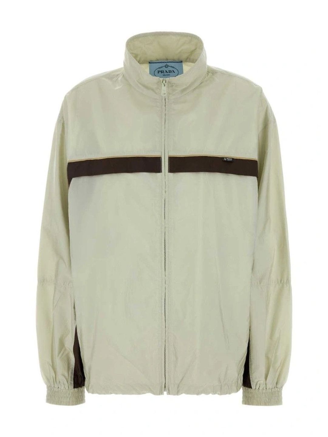 Prada Women Colourblocked Lightweight Woven Jacket-picture-36