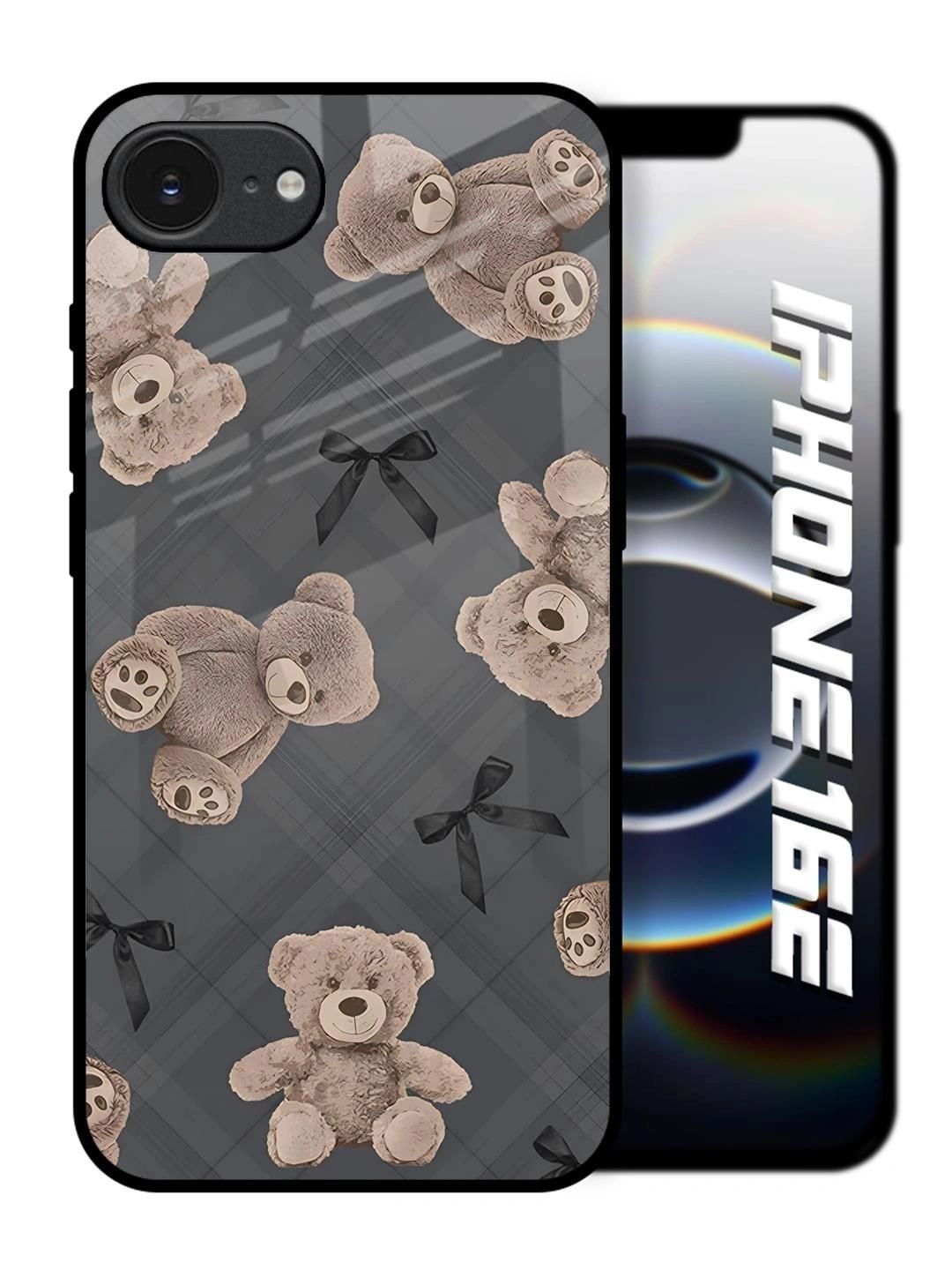 QRIOH Conversational Printed Apple iPhone 16e Back Case Mobile Accessories-image-31
