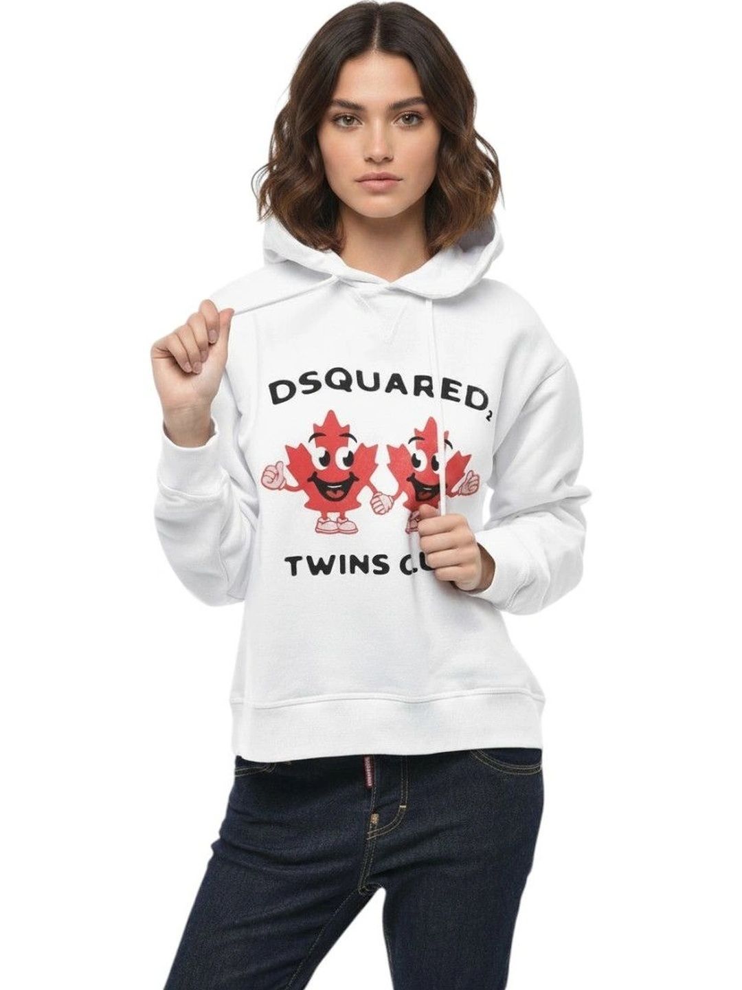 Dsquared2 Women Printed Hooded Sweatshirt-picture-14