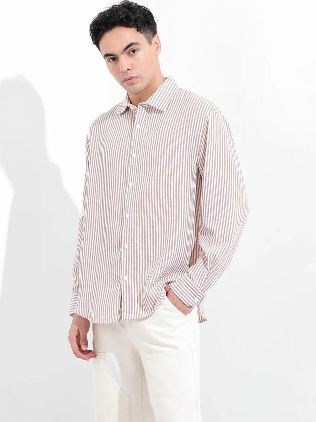 Mihit Men Striped Casual Shirt-picture-35
