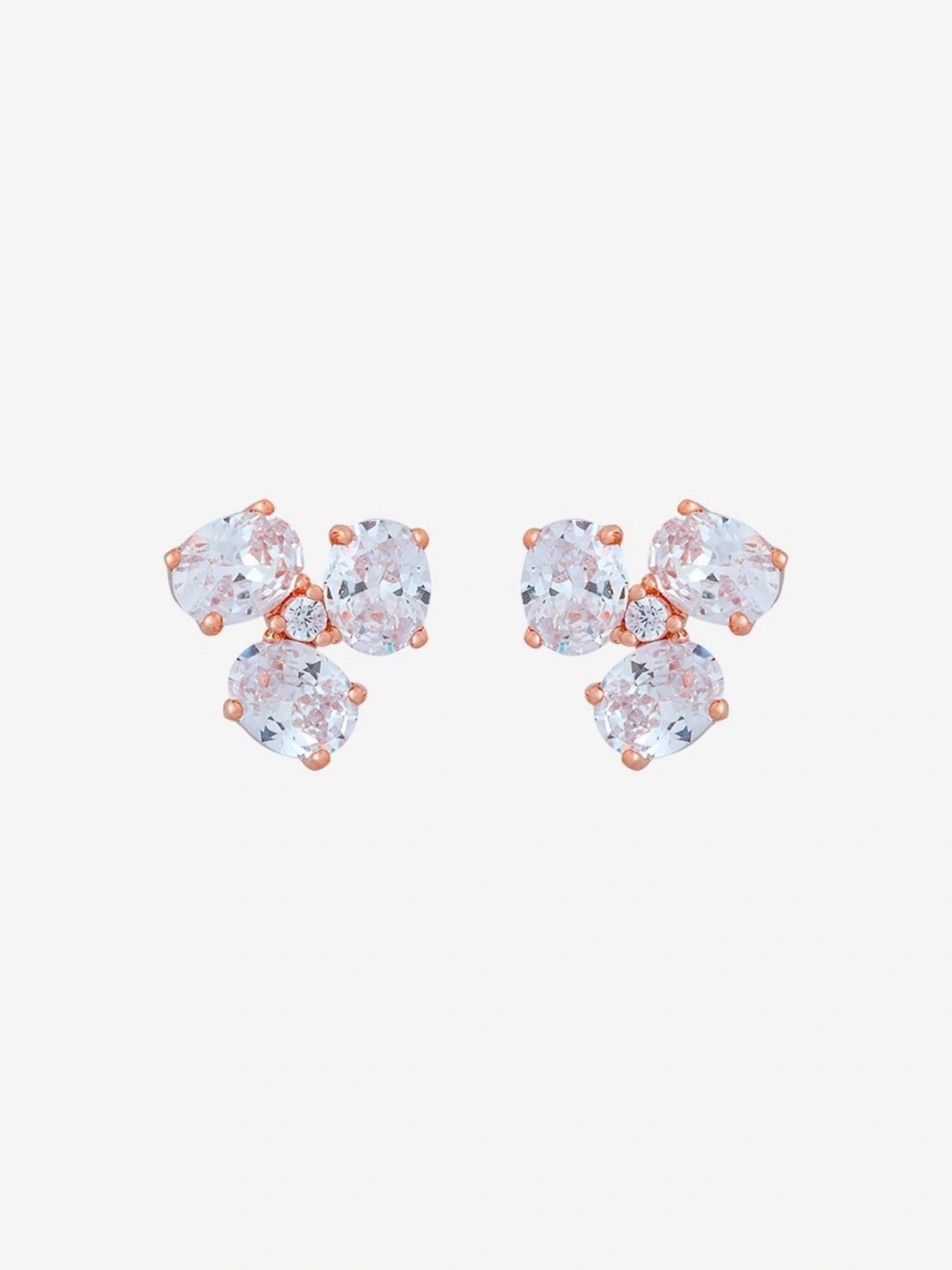 Kushal's Fashion Jewellery Oval Studs Earrings-picture-42