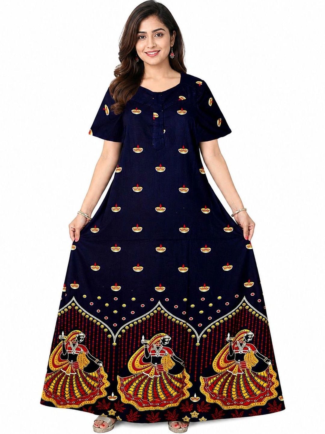 VRSU Printed Maxi Nightdress-picture-15