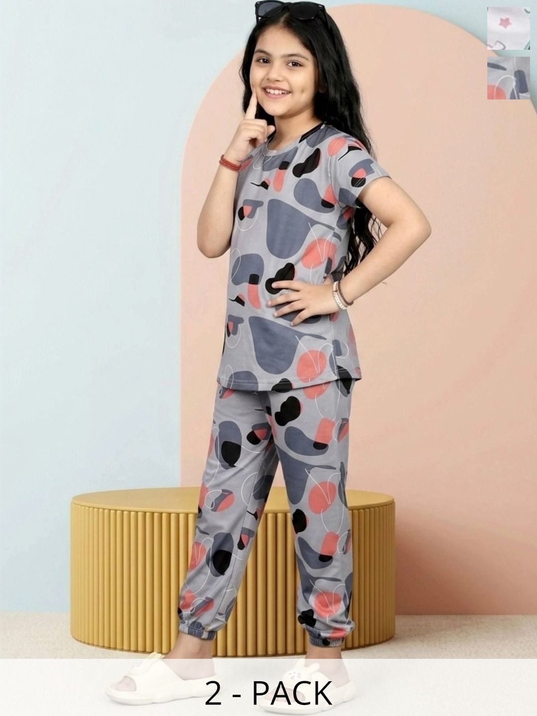 BAESD Girls Printed Maxi Nightdress-picture-51