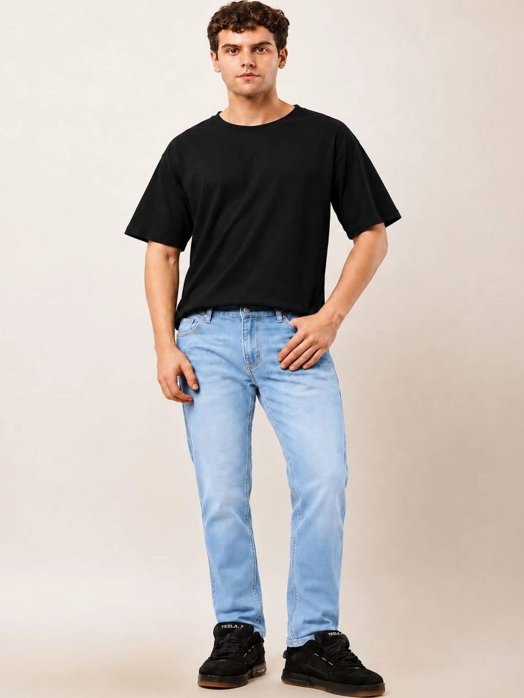 Zyker jeans co Men Hottie Regular Fit High-Rise Jeans-image-2