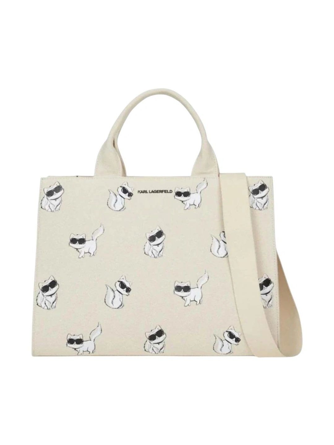 Karl Lagerfeld Animal Printed Tote Bag-picture-14