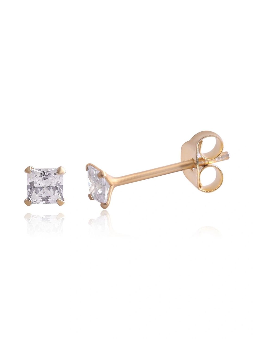 STERLINGLOW ABHOOSHAN Square Studs Earrings-picture-20