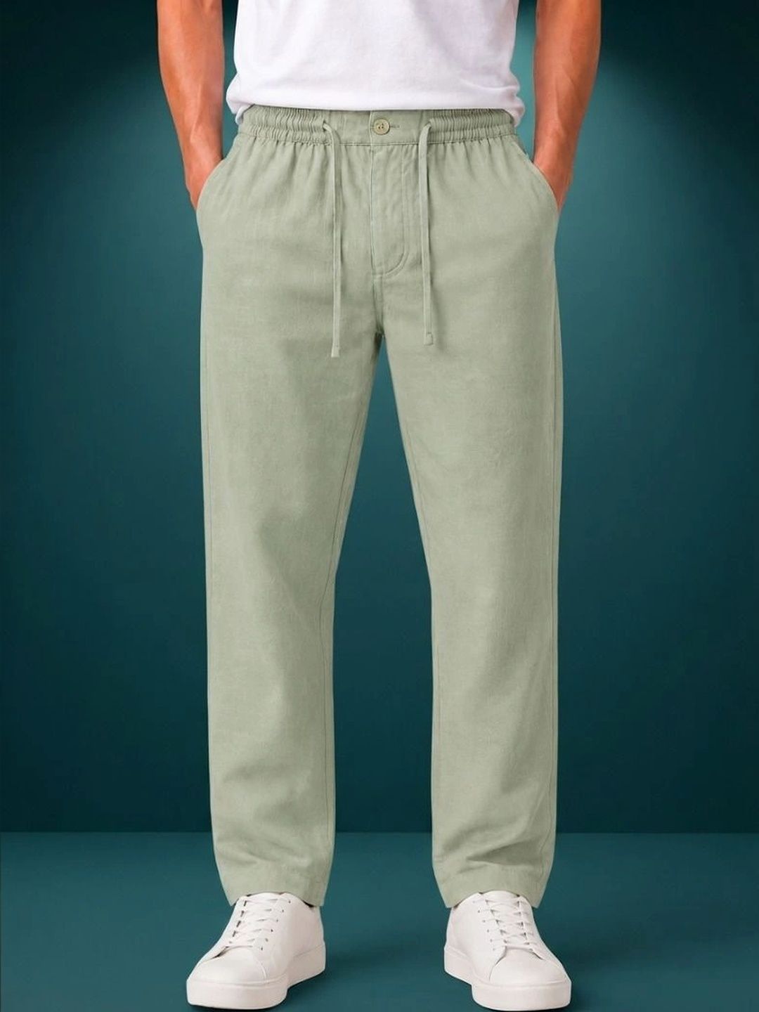Nplusonefashion Men Straight Fit Trousers-picture-32