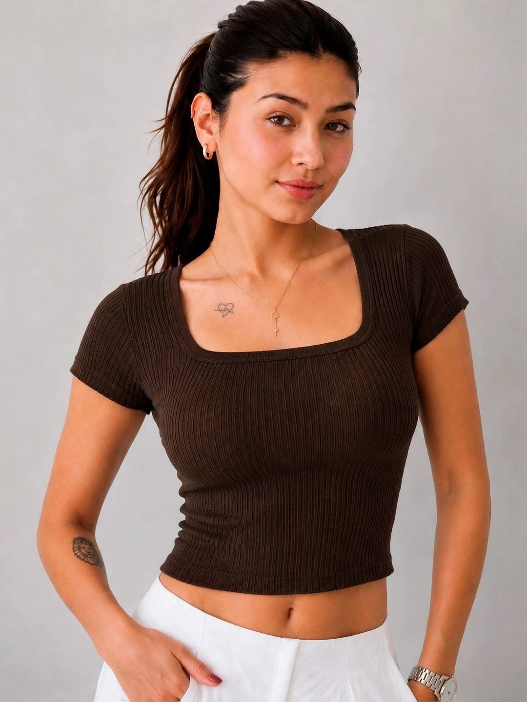 GLOWBERRY Cotton Crop Top-picture-17