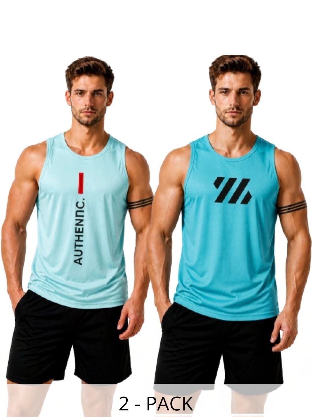 Shri Salasar Balaji Pack of 2 Printed Tank-picture-33