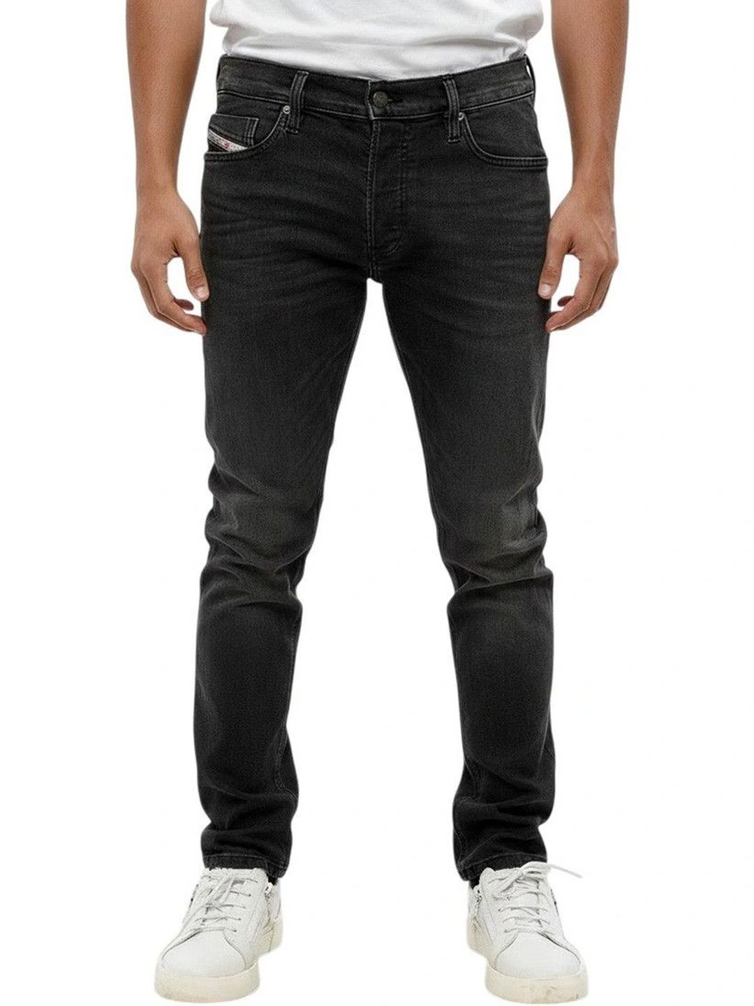 DIESEL Men Skinny Fit Mid-Rise Jeans-picture-50