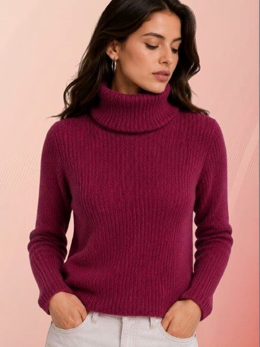 DressBerry Women Ribbed Pullover-picture-25