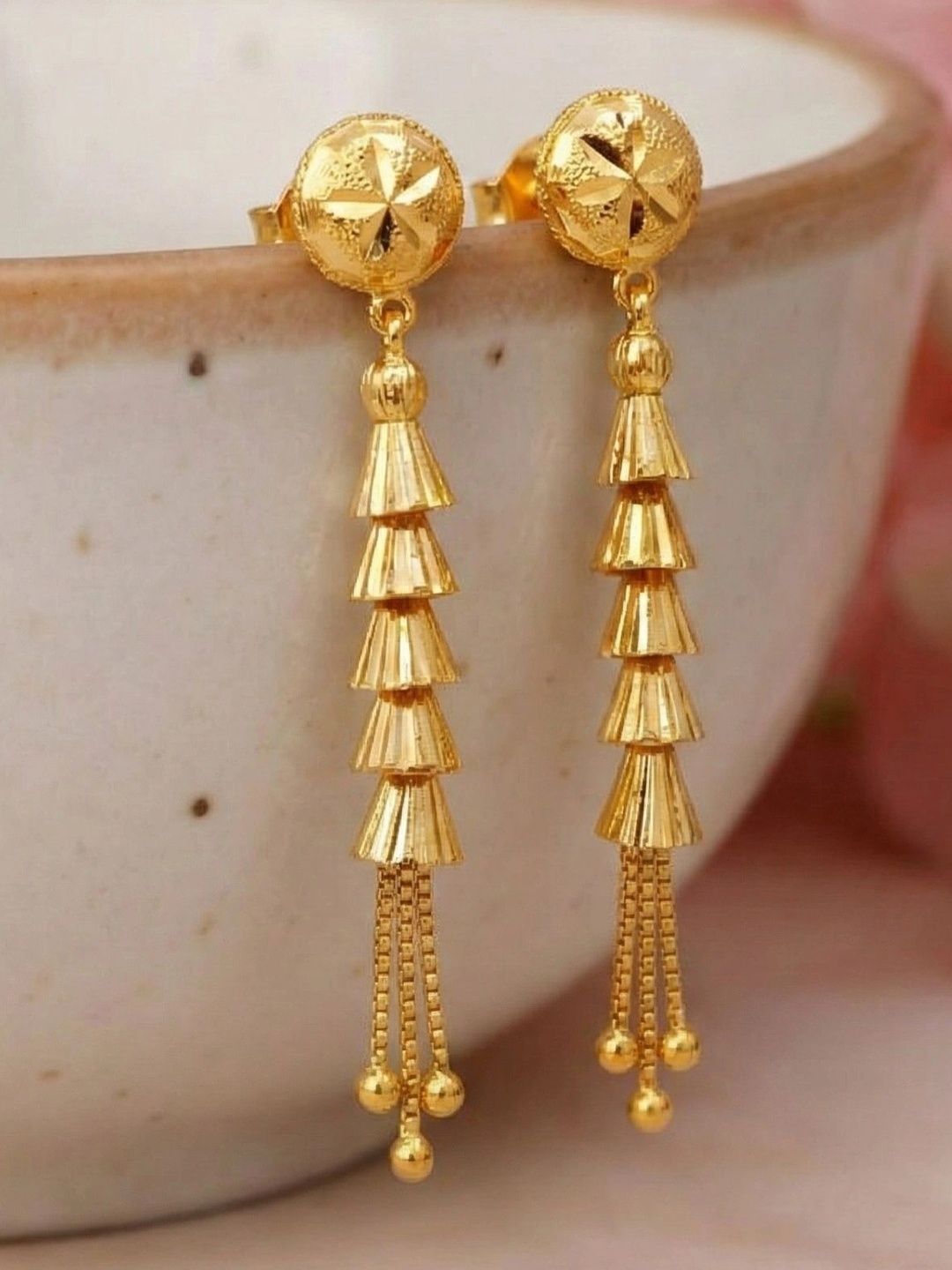 MA FASHION Geometric Drop Earrings-image-15