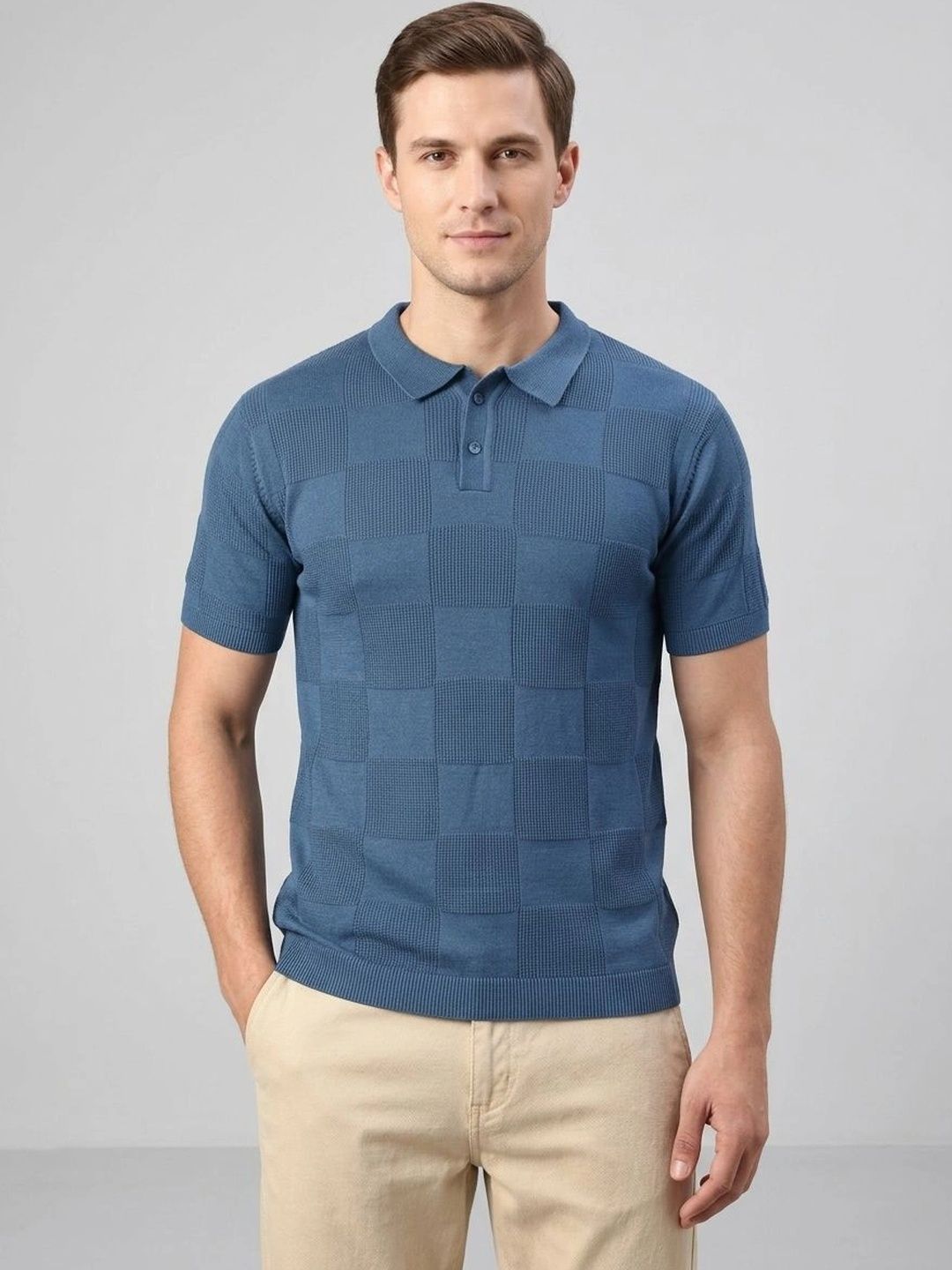 R.Code by The Roadster Life Co. Men Polo Collar T-shirt-picture-35
