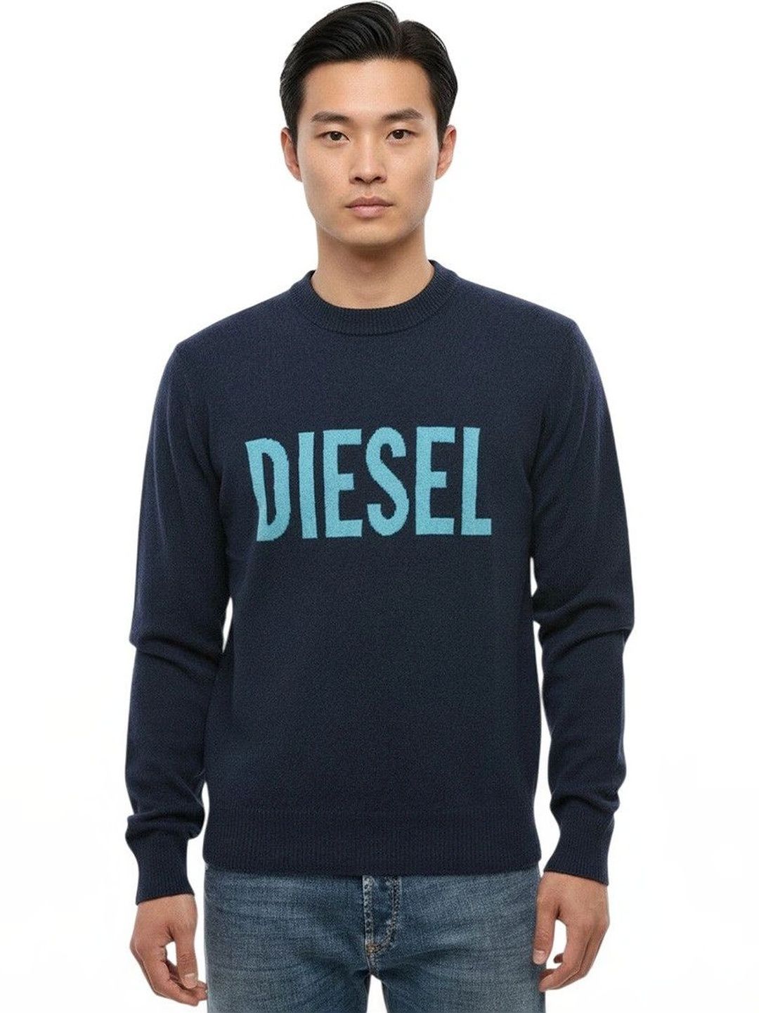 DIESEL Men Printed Woollen Pullover-picture-14