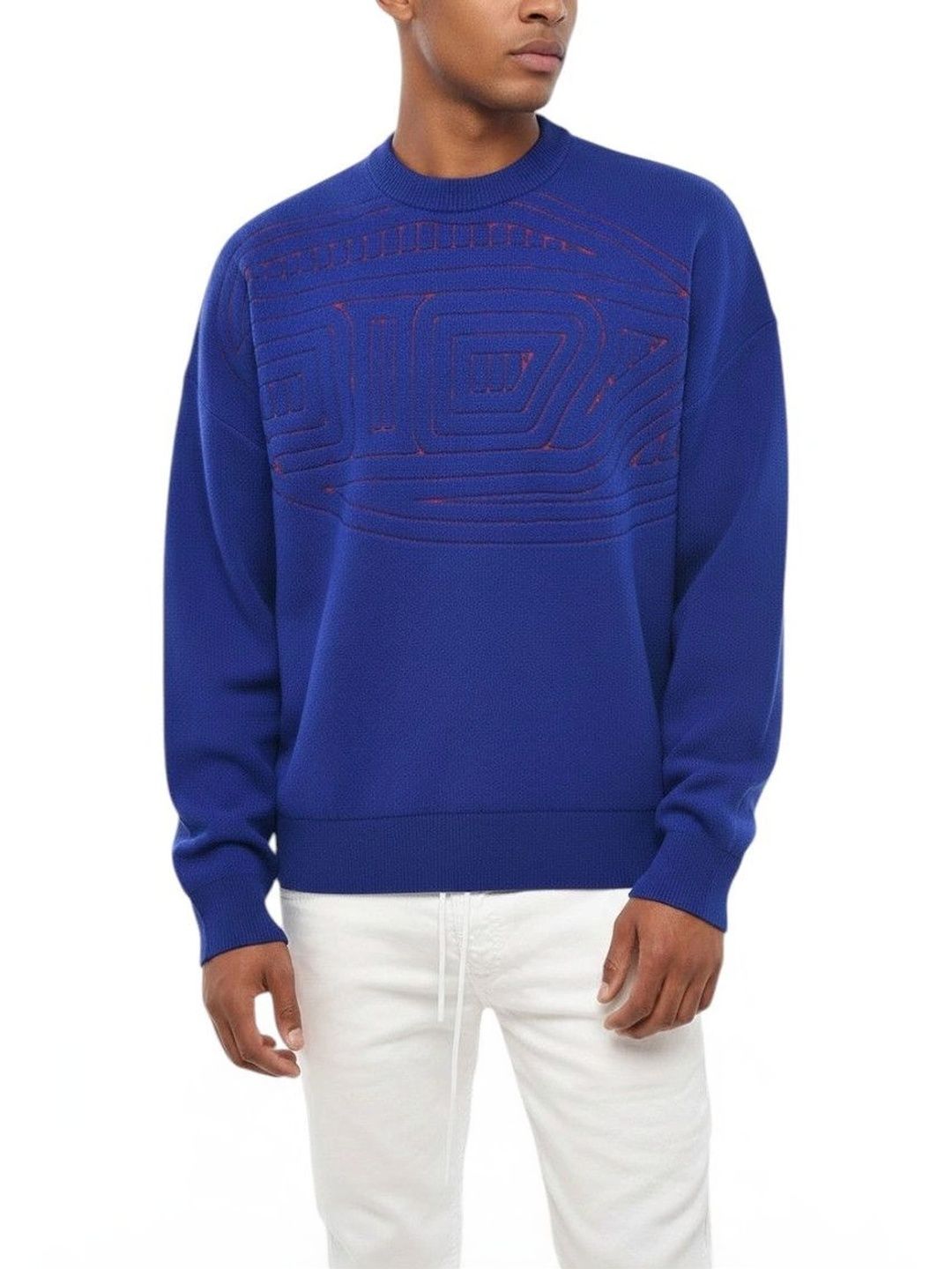 DIESEL Men Cable Knit Woollen Pullover-picture-29