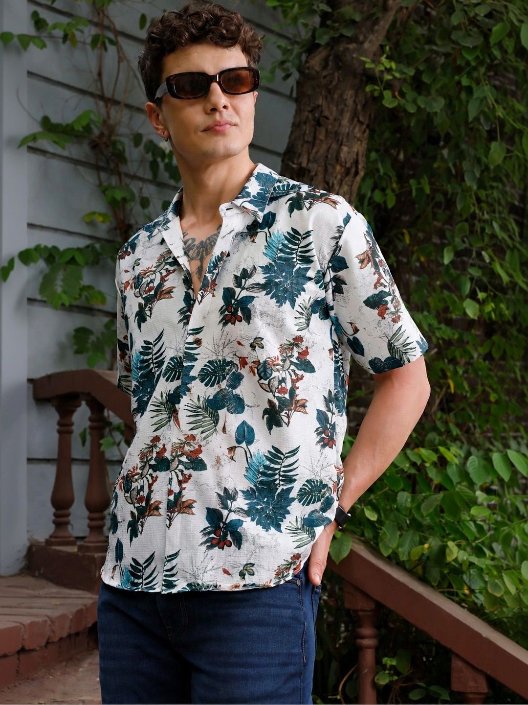 ZILCON Men Modern Printed Casual Shirt-picture-36