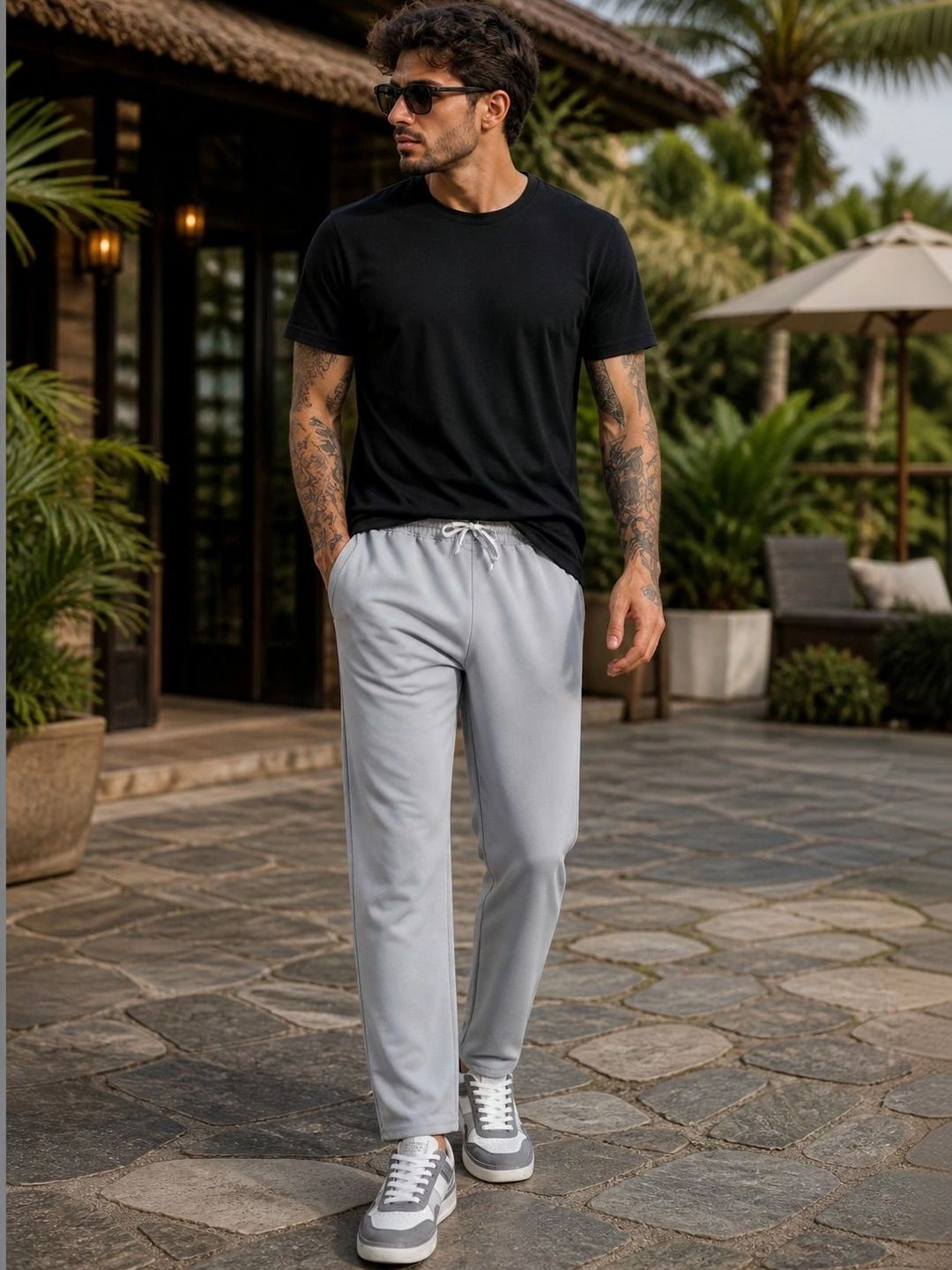 SZN Men Regular Fit Training Track Pants-picture-27