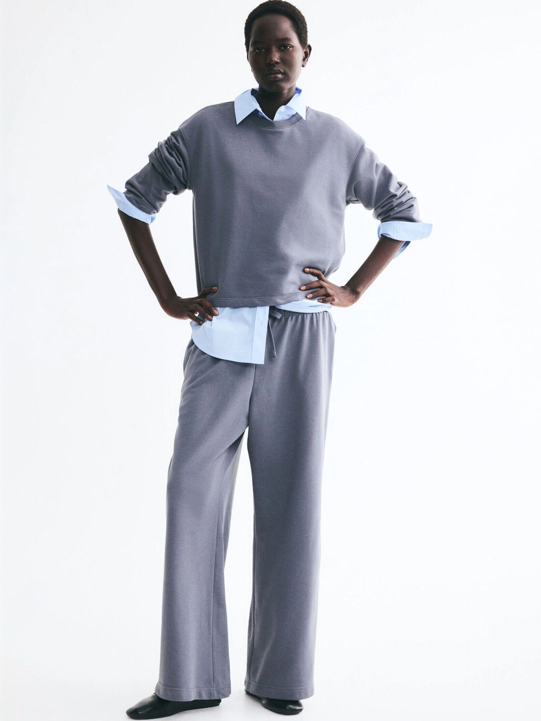 H&M Women 2-Piece Cotton Sweatshirt Set-picture-37