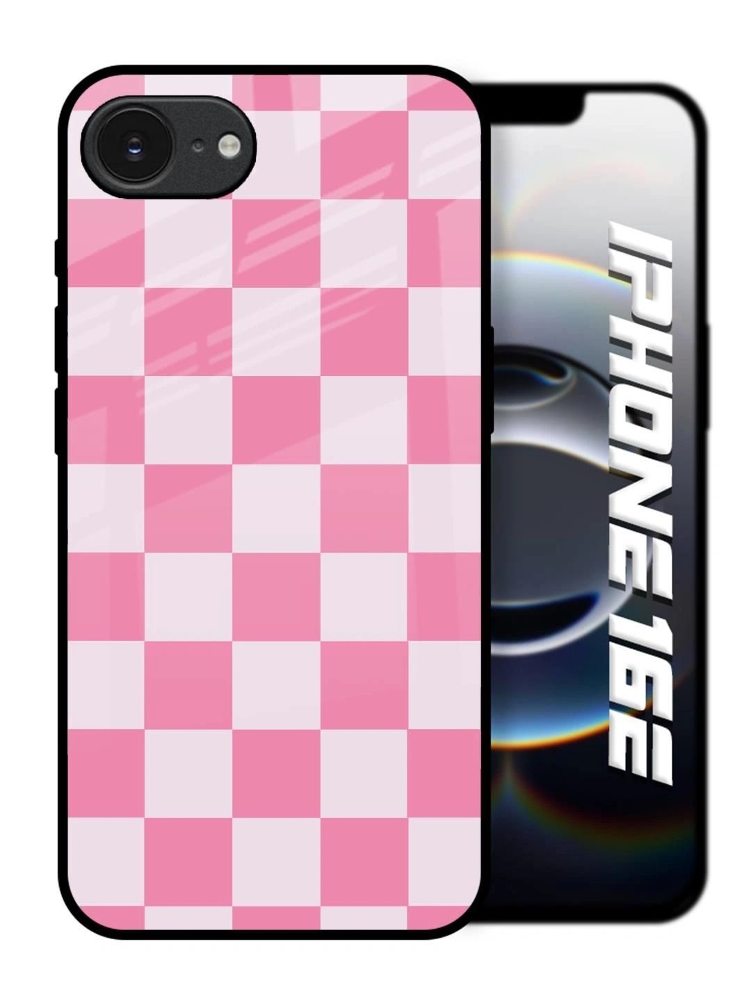 QRIOH Geometric Printed Apple iPhone 16e Back Case Mobile Accessories-picture-23