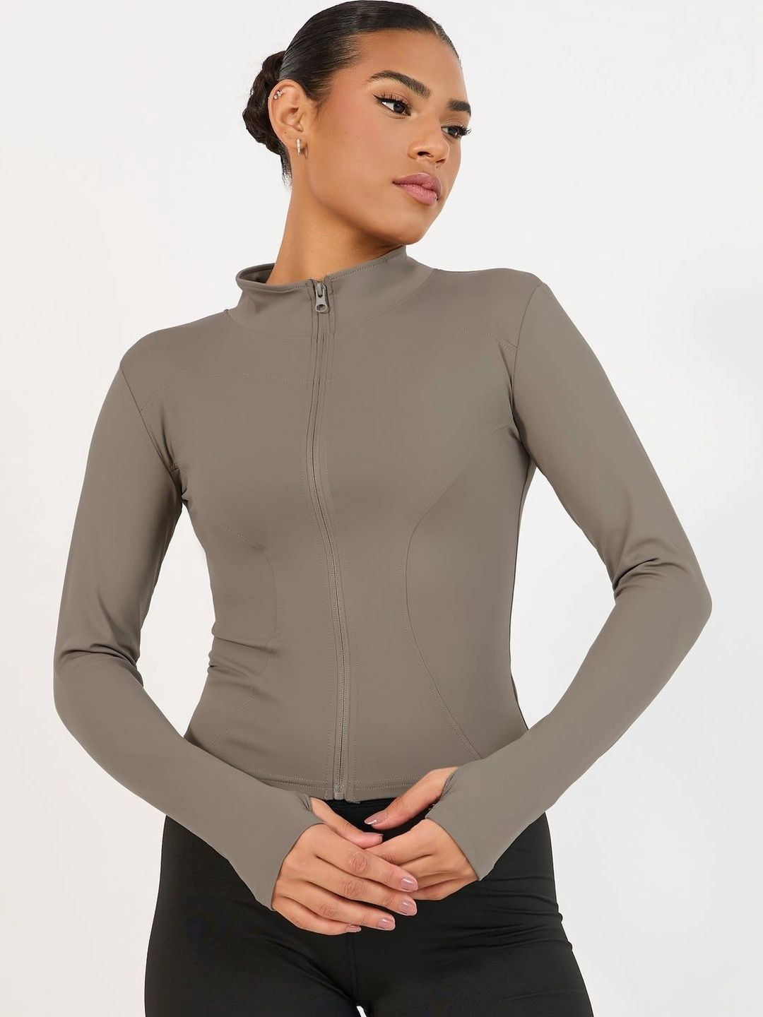 Styli Women Lightweight Training or Gym Sporty Jacket-picture-28