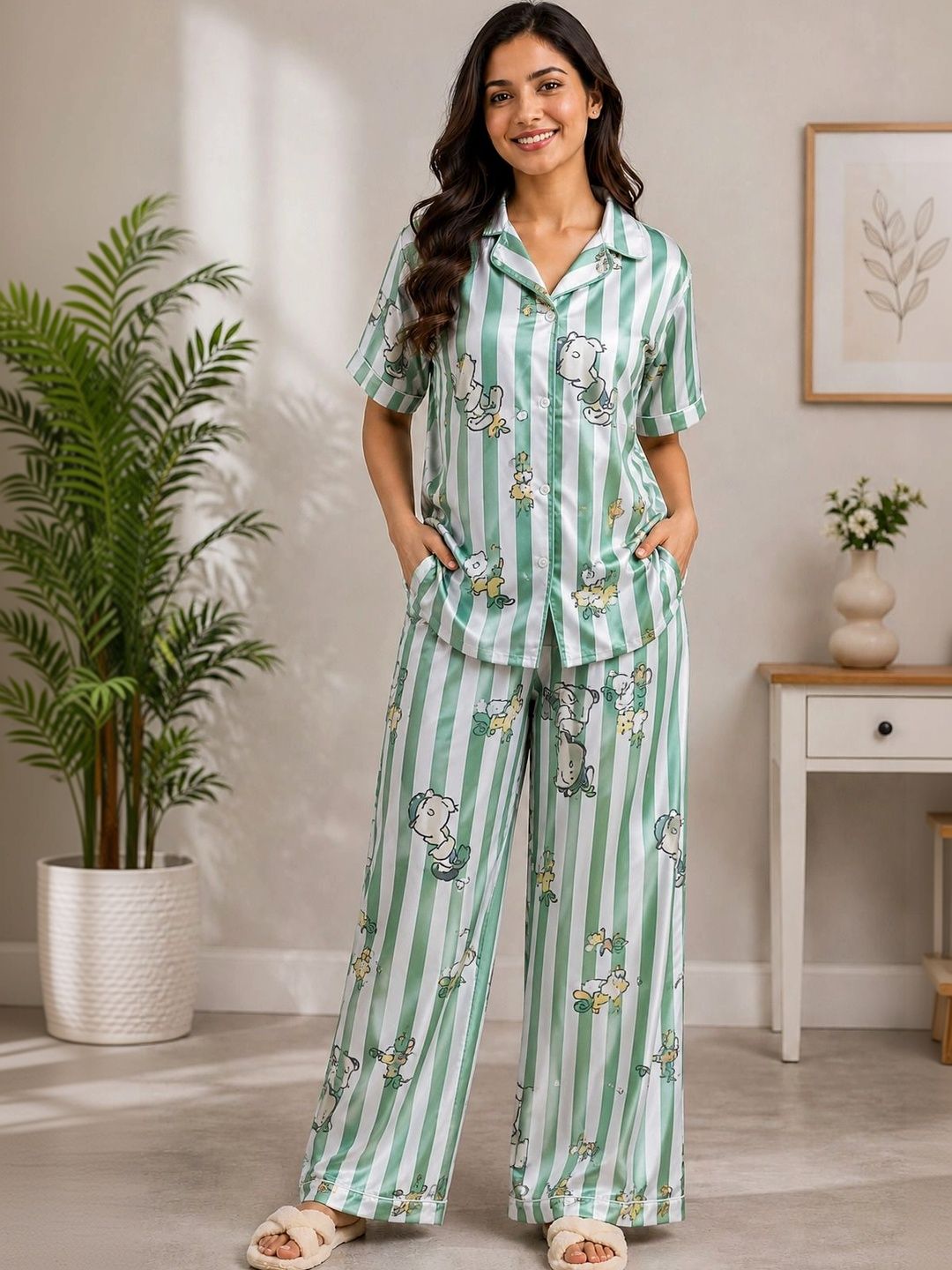 BAESD Women Printed Night suit-picture-39