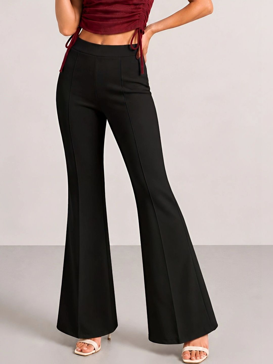 Mast & Harbour Women High-Rise Trousers-picture-16