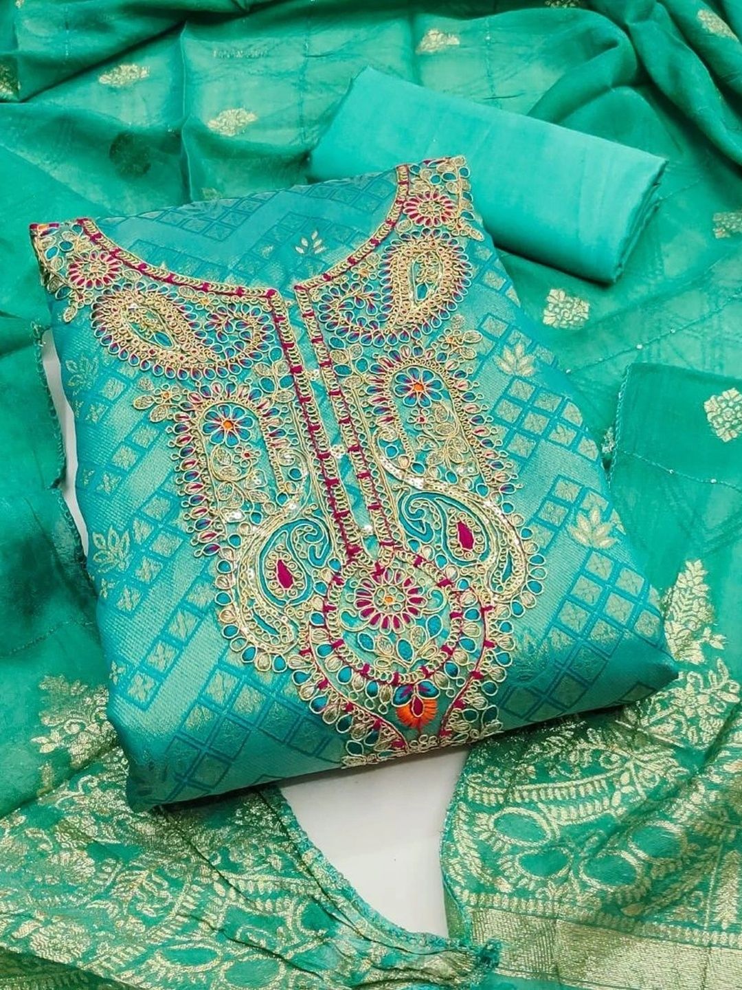 Moda Rapido Unstitched Dress Material-picture-11