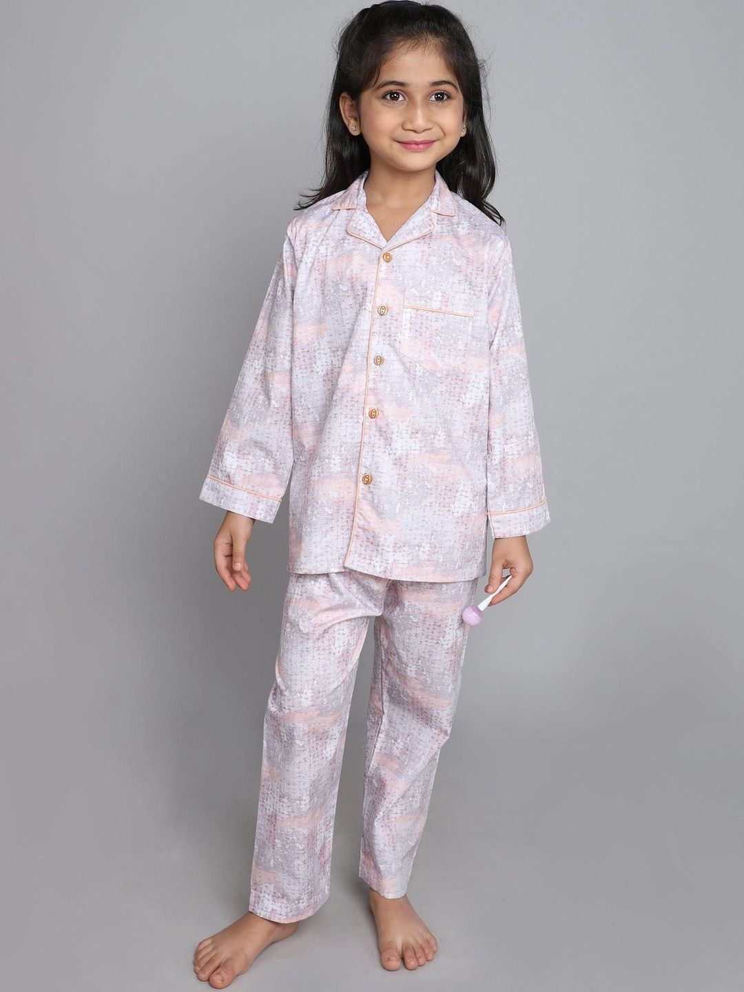 Little Clothings Unisex Kids Printed Night suit-picture-27