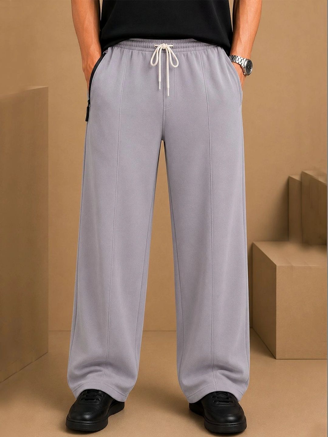 RETWE Men Baggy Training Joggers-picture-38