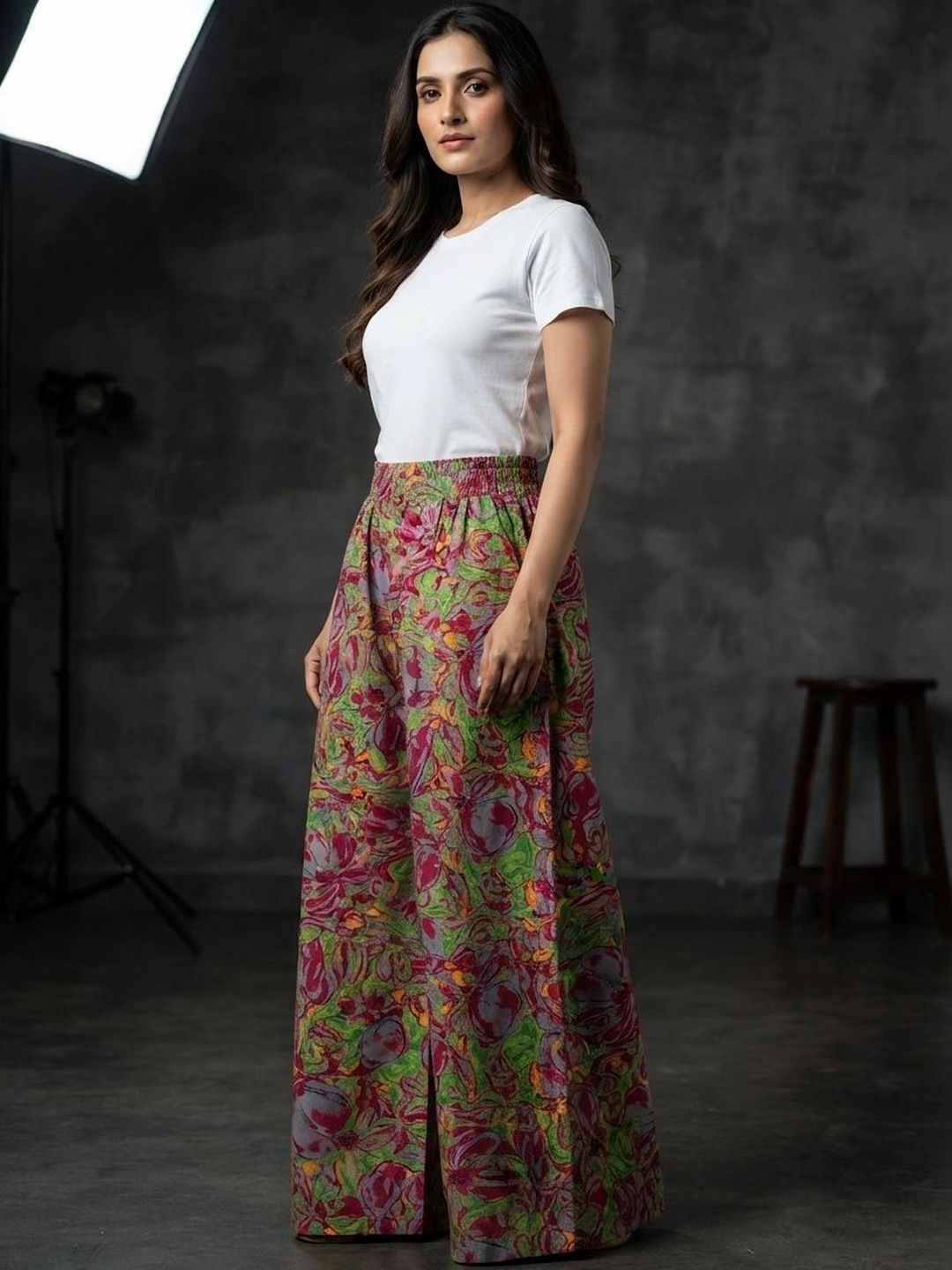 PRESHA Women Printed Ethnic Palazzos-image-26