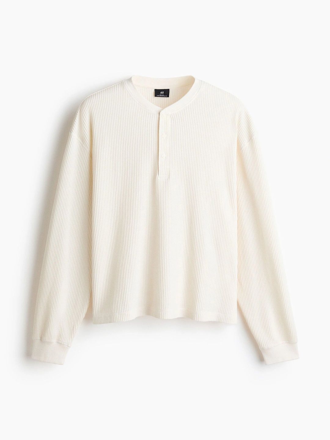 H&M Men Henley Neck T-shirt-picture-29