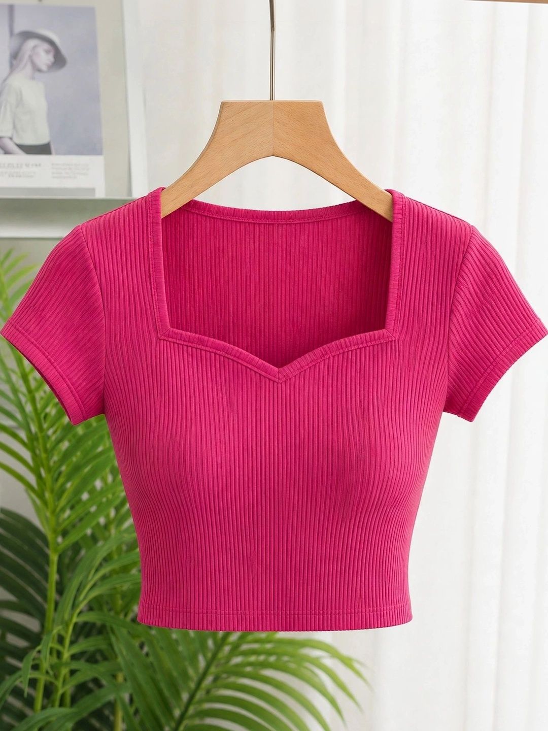 GLOWBERRY Cotton Crop Top-picture-11