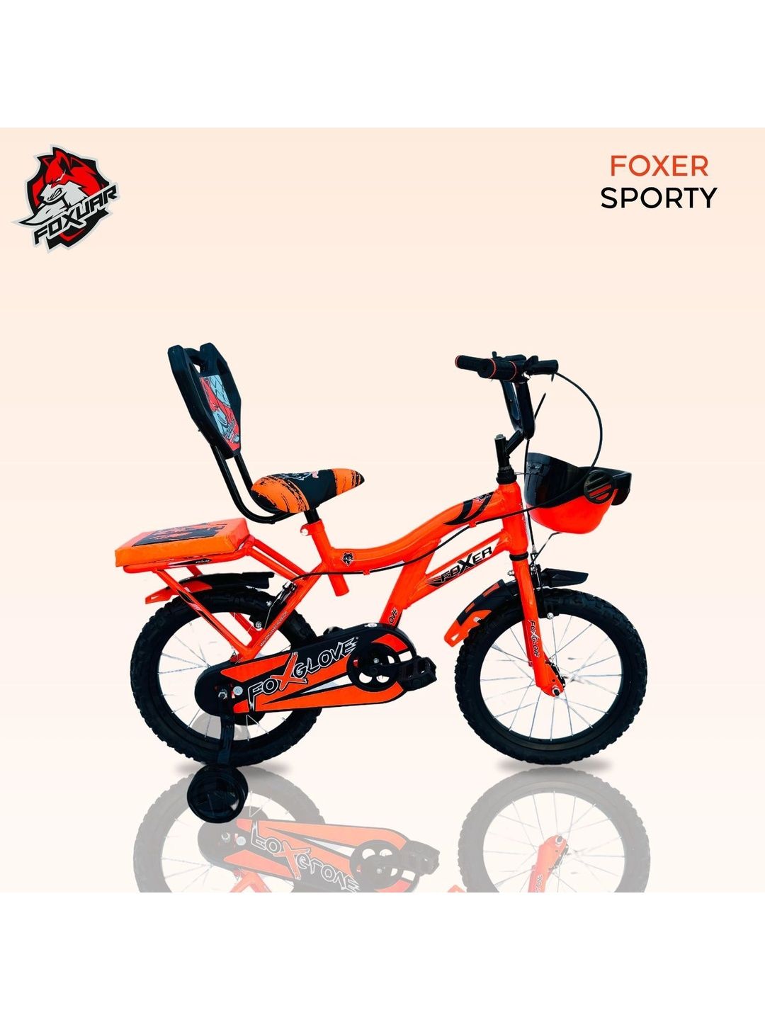 FOXGLOVE FOXER Patterned Glossy Bicycle - 16 Inch-picture-10