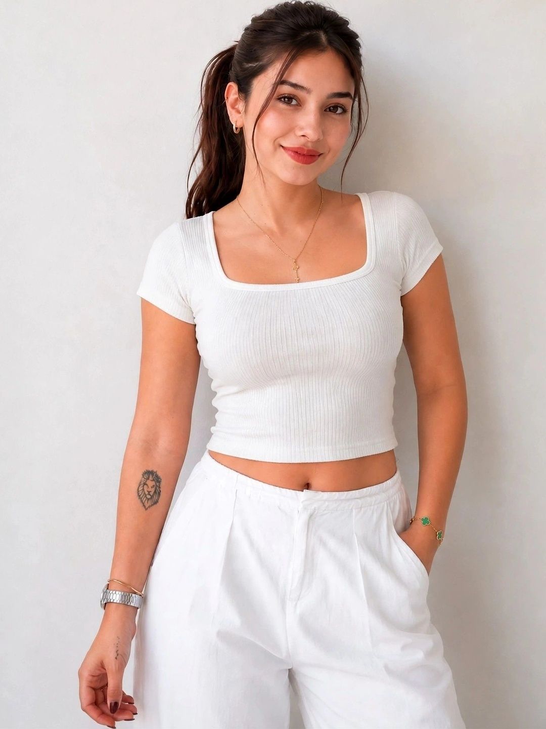 GLOWBERRY Cotton Crop Top-picture-40