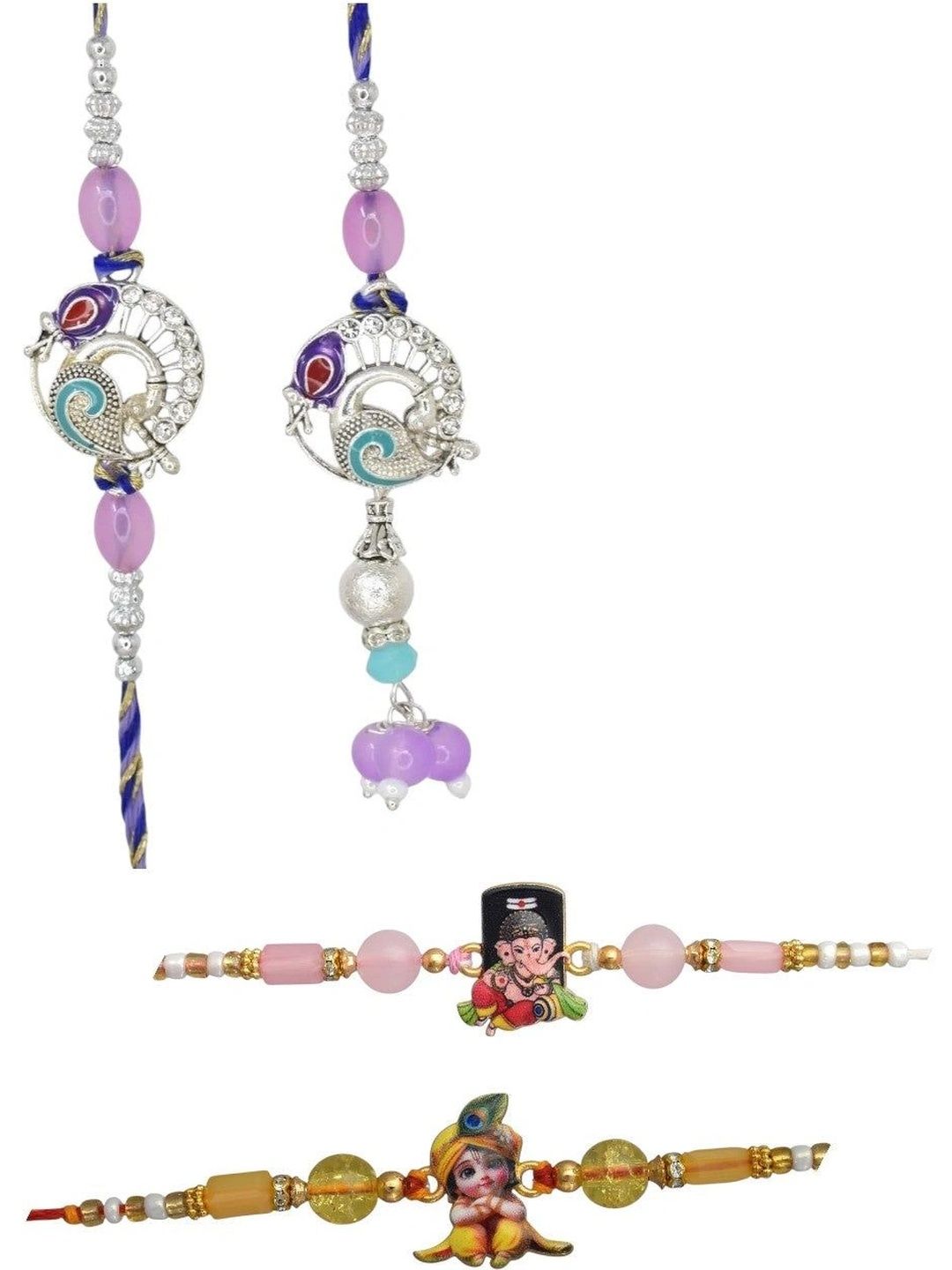MEIRA JEWELLERY Thread Rakhi-picture-28